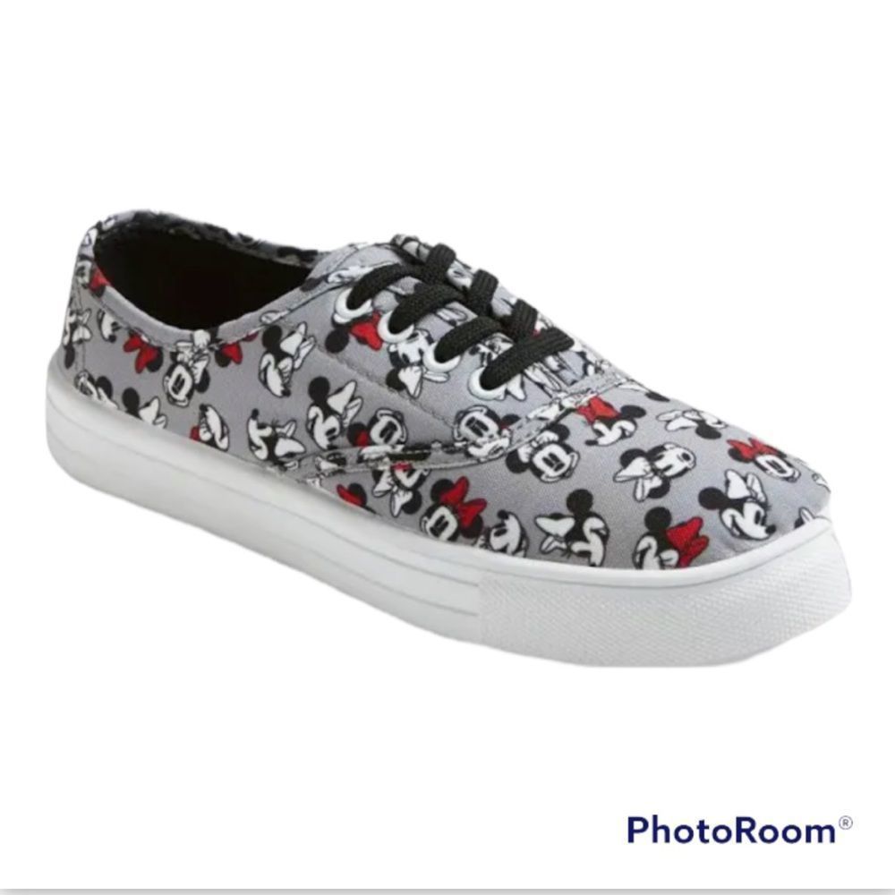 Disney Minnie Mouse Gray Sneakers size 9